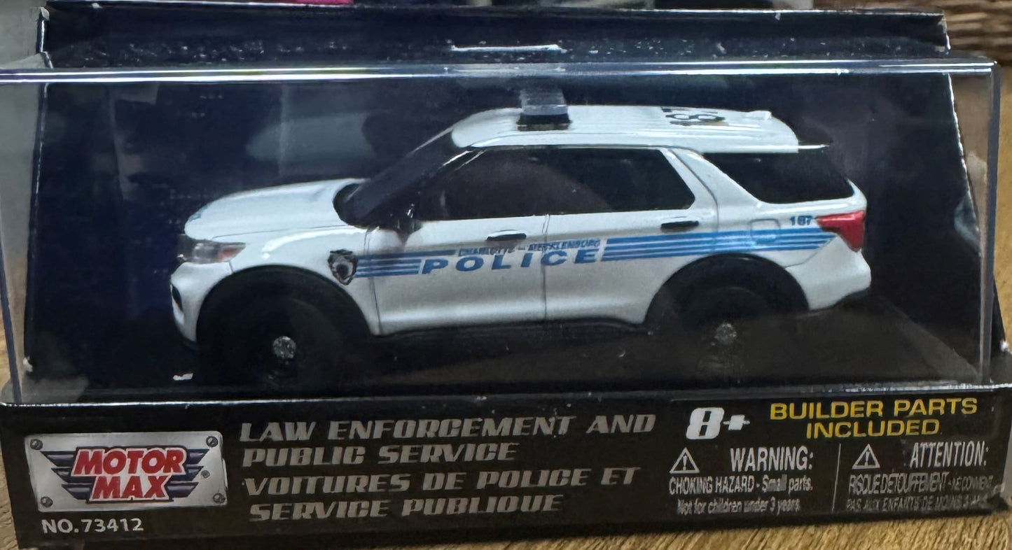 CMPD Ford Explorer Diecast Car