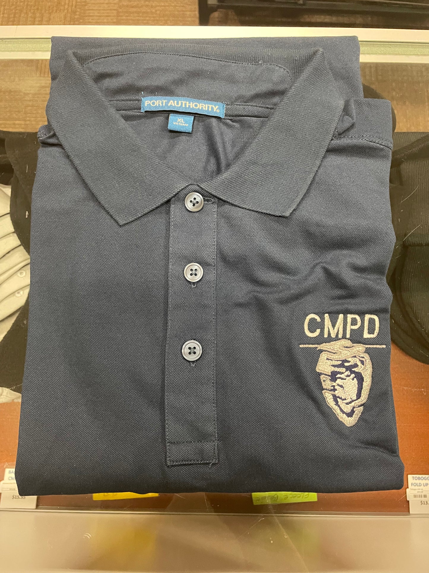 CMPD Logo Golf Shirt - Port Authority Polo