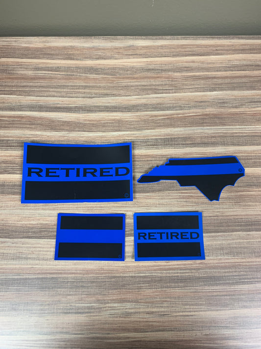Thin Blue Line Decal