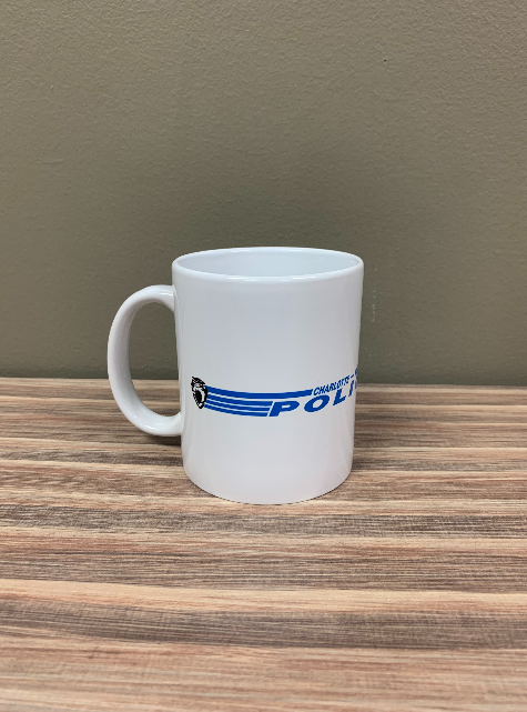 Coffee Mug - White with Patrol Car Decal
